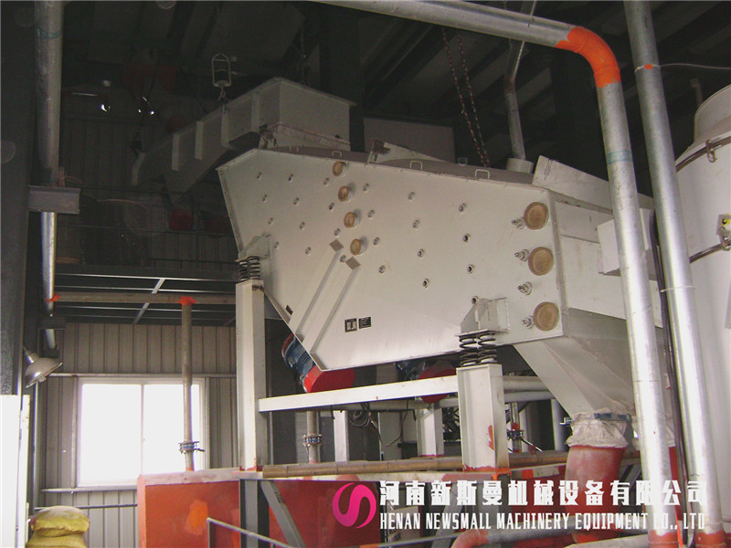 內蒙直線篩和概率篩客戶使用設備現(xiàn)場