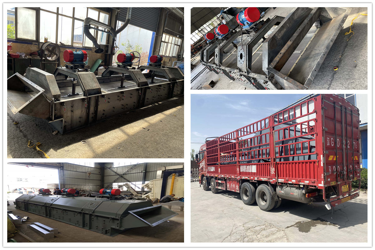 廣東廣州的某公司訂購的新斯曼振動(dòng)篩已發(fā)貨