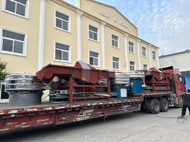 直線篩、旋振篩系列發(fā)貨