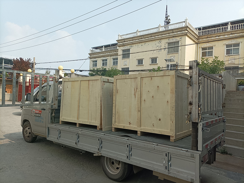 2臺(tái)出口旋振篩發(fā)貨