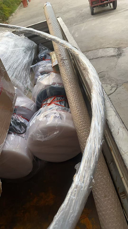 工裝、篩網(wǎng)、電機(jī)等發(fā)貨