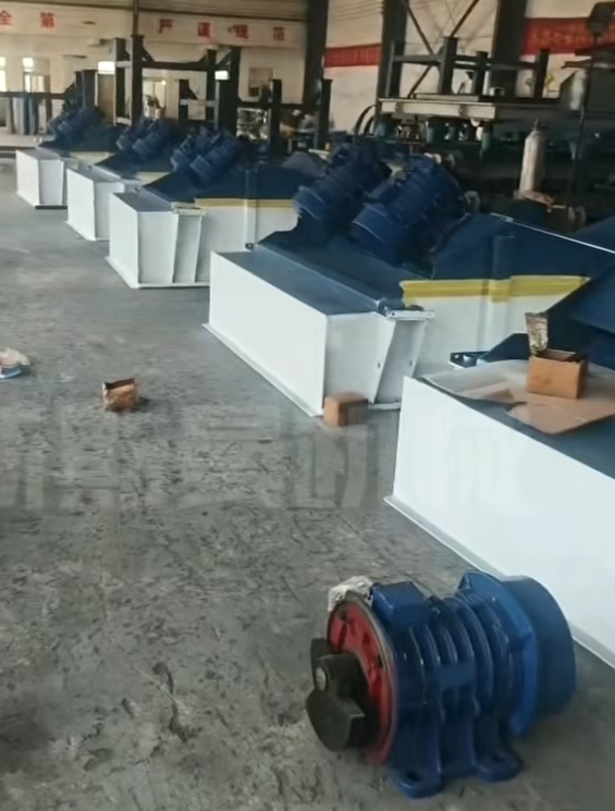 6臺大型直線篩，制作中！